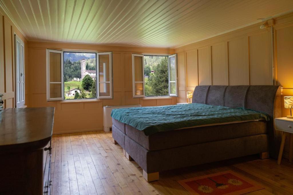 Casa Dorino - Luogo Idilliaco, Ideale Per Famiglie, Terrazza Ed Ampio Giardino, Vista Montagne, Sauna Privata Rodi Buitenkant foto
